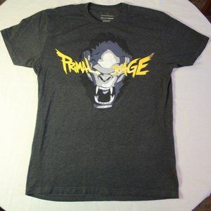 Overwatch lootcrate primal rage dark grey large shirt